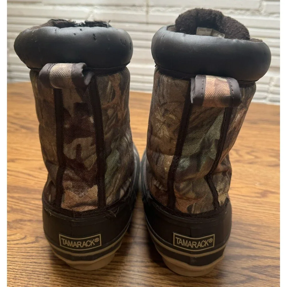 Tamarack  Thinsulate Camouflage SlipOn Zip Hunting Boot Men’s 10‎